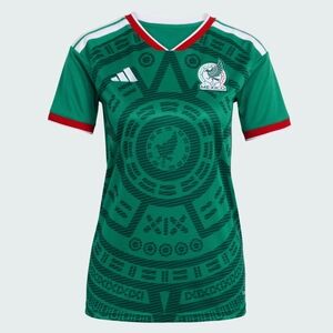 adidas Green and Red Women's Jersey